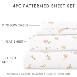 Casual Comfort™ Premium Ultra Soft Floral Pattern Sheet Set