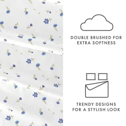 Casual Comfort™ Premium Ultra Soft Floral Pattern Sheet Set