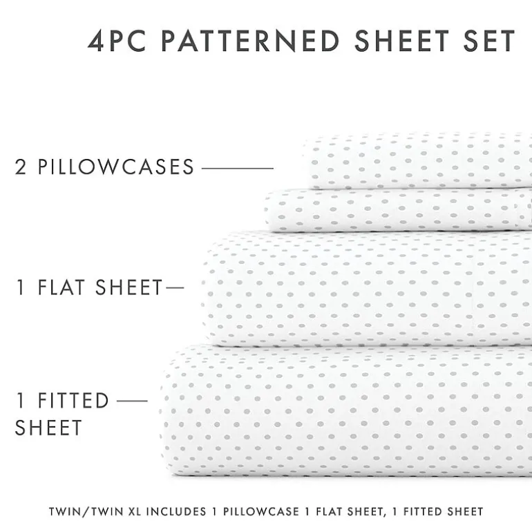 Casual Comfort™ Premium Ultra Soft Stippled Pattern Sheet Set