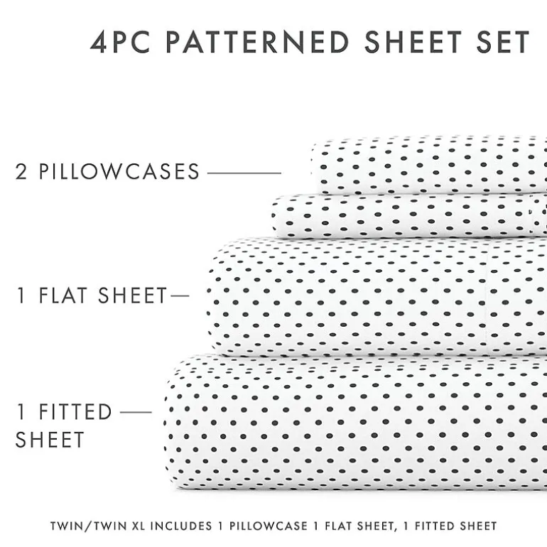 Casual Comfort™ Premium Ultra Soft Stippled Pattern Sheet Set