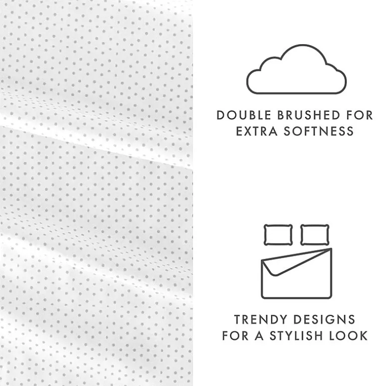 Casual Comfort™ Premium Ultra Soft Stippled Pattern Sheet Set