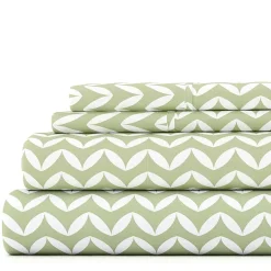 Casual Comfort™ Premium Ultra Soft Puffed Chevron Pattern Sheet Set