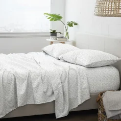 Casual Comfort Premium Ultra Burst of Vines Pattern 4 Piece Bed Sheet Set