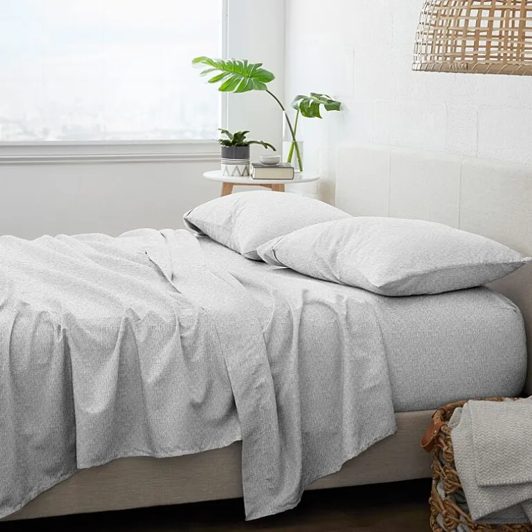 Casual Comfort™ Premium Ultra Soft Microfiber Chambray Sheet Sets