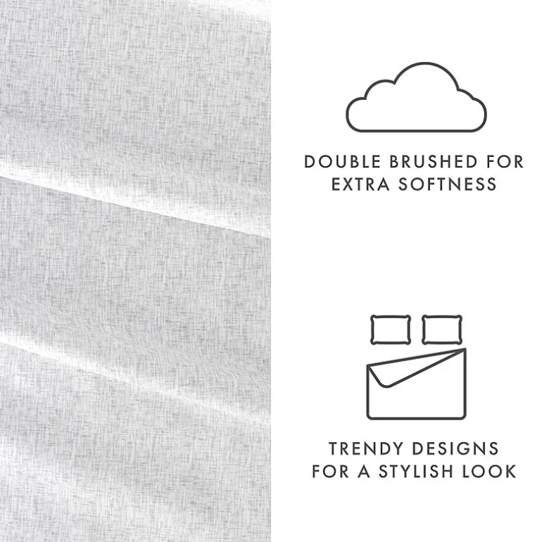 Casual Comfort™ Premium Ultra Soft Microfiber Chambray Sheet Sets