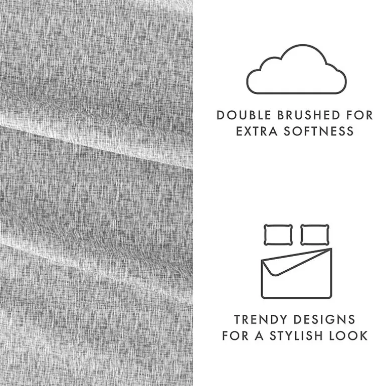 Casual Comfort™ Premium Ultra Soft Microfiber Chambray Sheet Sets