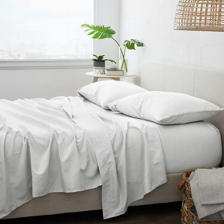 Casual Comfort™ Premium Ultra Soft Microfiber Chambray Sheet Sets