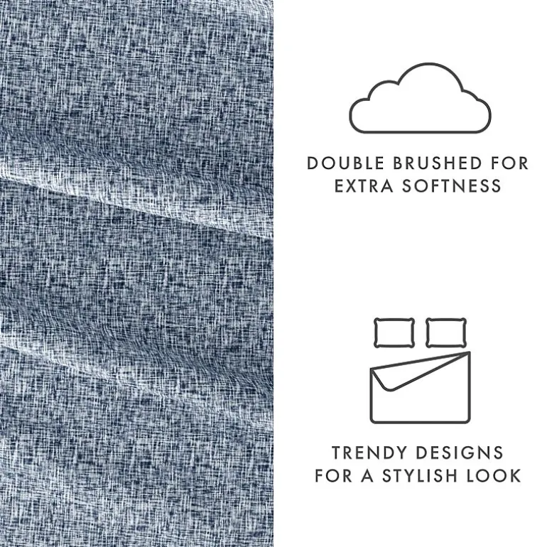 Casual Comfort™ Premium Ultra Soft Microfiber Chambray Sheet Sets