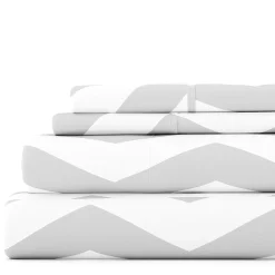 Casual Comfort™ Premium Ultra Soft Arrow Pattern Microfiber Wrinkle Free Sheet Set