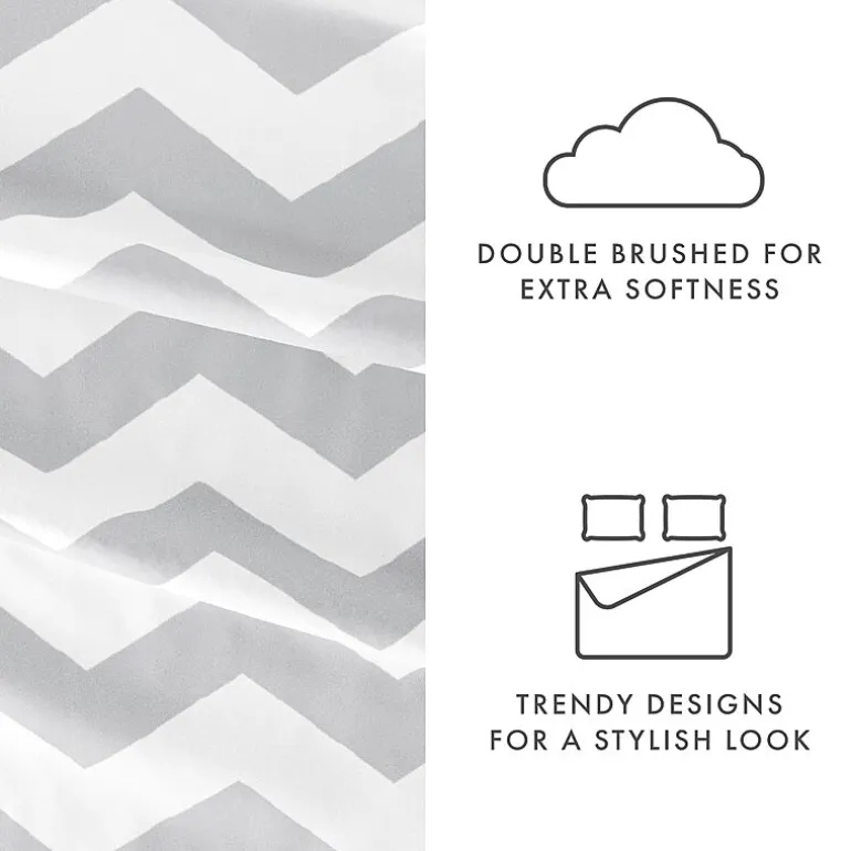 Casual Comfort™ Premium Ultra Soft Arrow Pattern Microfiber Wrinkle Free Sheet Set