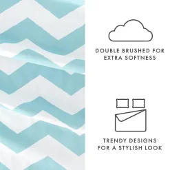 Casual Comfort™ Premium Ultra Soft Arrow Pattern Microfiber Wrinkle Free Sheet Set