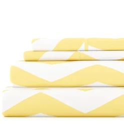 Casual Comfort™ Premium Ultra Soft Arrow Pattern Microfiber Wrinkle Free Sheet Set