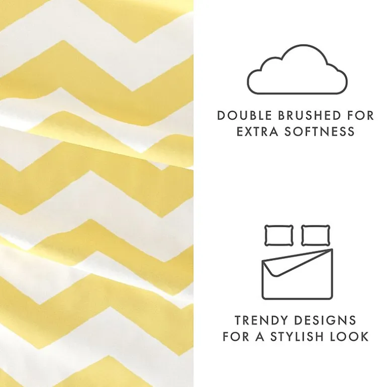 Casual Comfort™ Premium Ultra Soft Arrow Pattern Microfiber Wrinkle Free Sheet Set