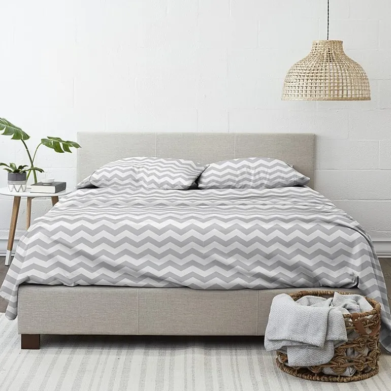Casual Comfort™ Premium Ultra Soft Arrow Pattern Microfiber Wrinkle Free Sheet Set