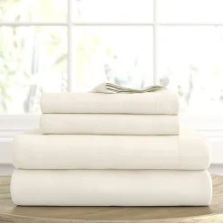 Casual Comfort™ Premium Ultra Soft Microfiber Wrinkle Free 4 Piece Sheet Set or 2 Piece Pillowcases