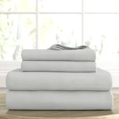 Casual Comfort™ Premium Ultra Soft Microfiber Wrinkle Free 4 Piece Sheet Set or 2 Piece Pillowcases