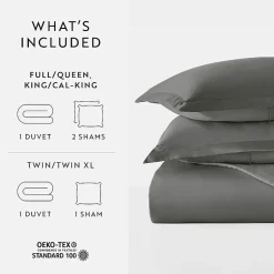 Casual Comfort Premium Ultra Soft Duvet Cover Set