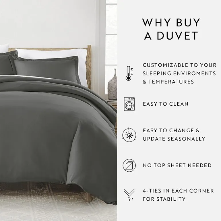 Casual Comfort Premium Ultra Soft Duvet Cover Set