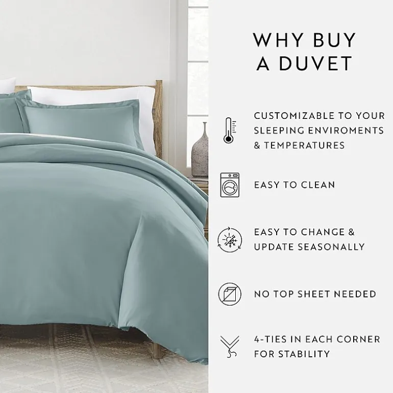 Casual Comfort Premium Ultra Soft Duvet Cover Set
