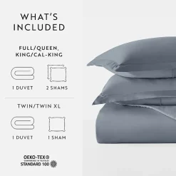 Casual Comfort Premium Ultra Soft Duvet Cover Set