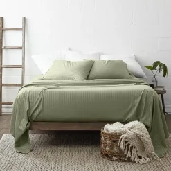 Casual Comfort™ Premium Ultra Soft Dobby Stripe Sheet Set