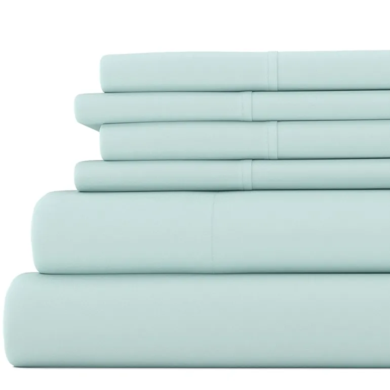 Casual Comfort™ Premium Ultra Soft Microfiber Wrinkle Free 6 Piece Sheet Set