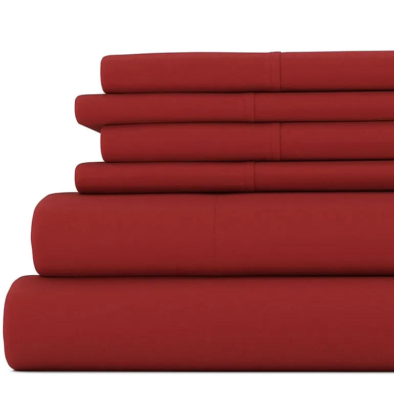 Casual Comfort™ Premium Ultra Soft Microfiber Wrinkle Free 6 Piece Sheet Set