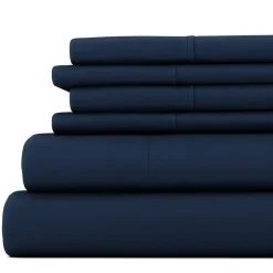 Casual Comfort™ Premium Ultra Soft Microfiber Wrinkle Free 6 Piece Sheet Set