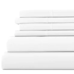Casual Comfort™ Premium Ultra Soft Microfiber Wrinkle Free 6 Piece Sheet Set