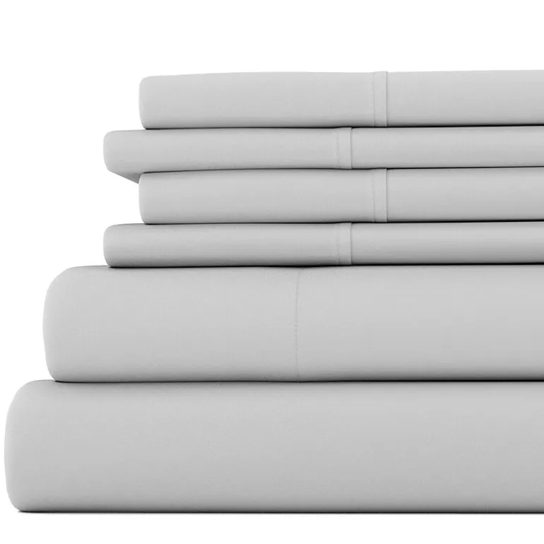 Casual Comfort™ Premium Ultra Soft Microfiber Wrinkle Free 6 Piece Sheet Set