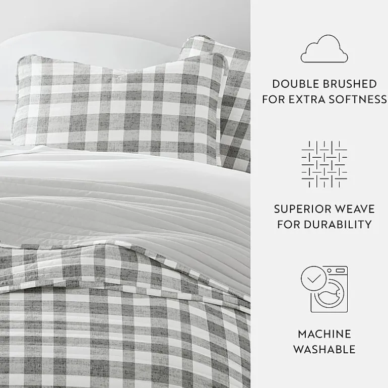 Casual Comfort Reversible Quilt Set