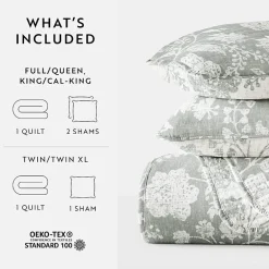 Casual Comfort Reversible Quilt Set