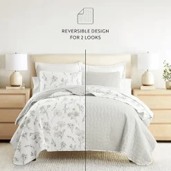 Casual Comfort Reversible Quilt Set