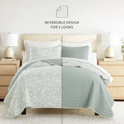 Casual Comfort Reversible Quilt Set