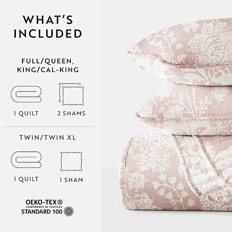 Casual Comfort Reversible Quilt Set
