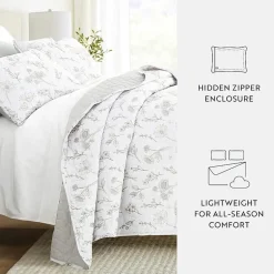 Casual Comfort Reversible Quilt Set