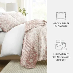 Casual Comfort Reversible Quilt Set