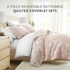 Casual Comfort Reversible Quilt Set
