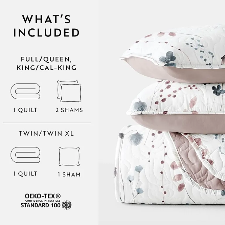 Casual Comfort Reversible Quilt Set