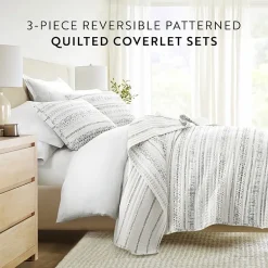Casual Comfort Reversible Quilt Set