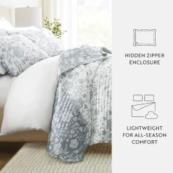 Casual Comfort Reversible Quilt Set