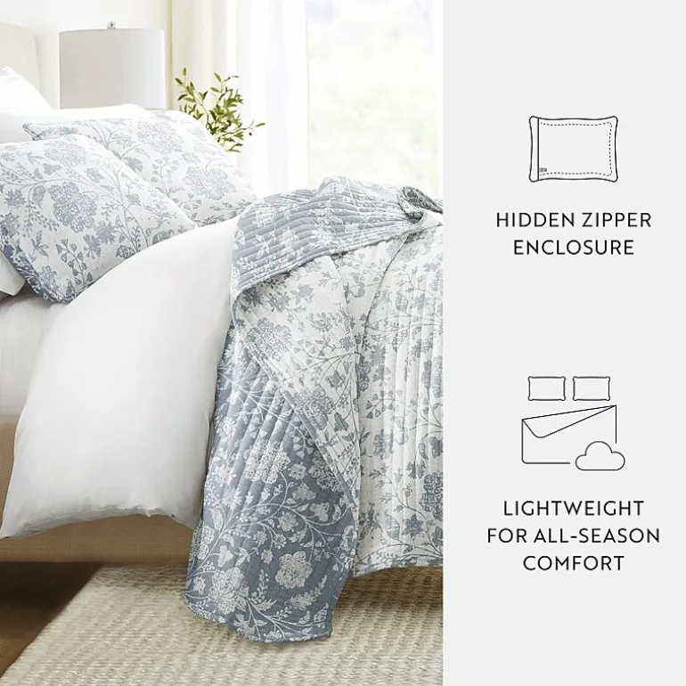 Casual Comfort Reversible Quilt Set