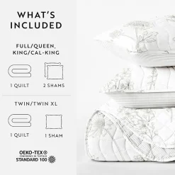 Casual Comfort Reversible Quilt Set