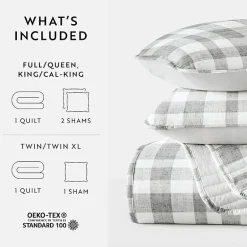 Casual Comfort Reversible Quilt Set