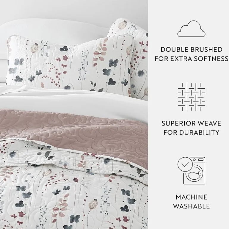 Casual Comfort Reversible Quilt Set
