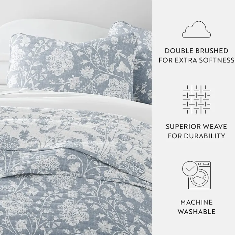 Casual Comfort Reversible Quilt Set