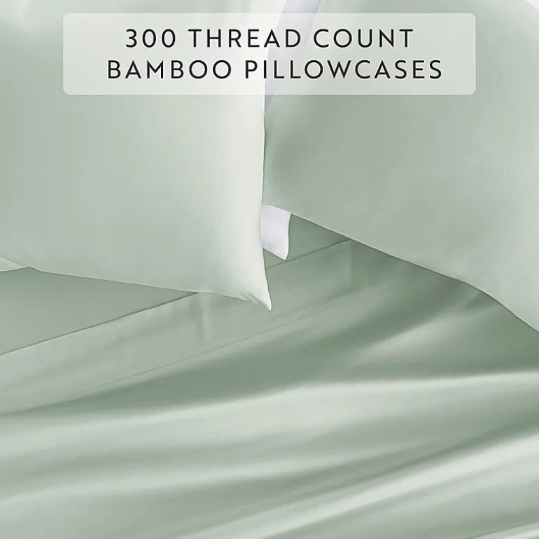 Casual Comfort Sateen Weave Rayon From Bamboo Temperature Regulating Pillowcase