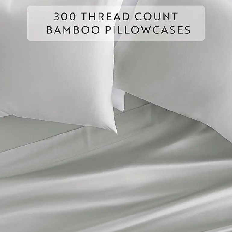 Casual Comfort Sateen Weave Rayon From Bamboo Temperature Regulating Pillowcase