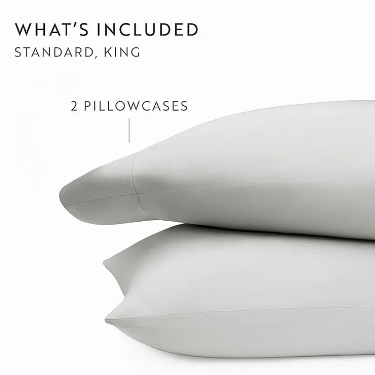Casual Comfort Sateen Weave Rayon From Bamboo Temperature Regulating Pillowcase