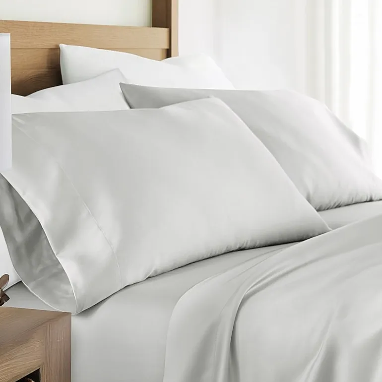 Casual Comfort Sateen Weave Rayon From Bamboo Temperature Regulating Pillowcase